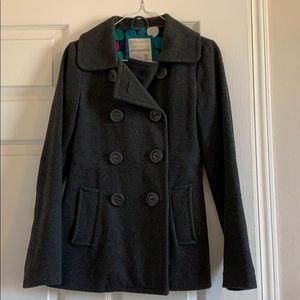 Grey pea coat!